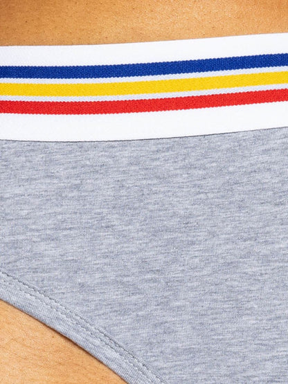 BIKE Athletic Men's Underwear BAS327 Stretch Cotton Brief Color Gray - view 7