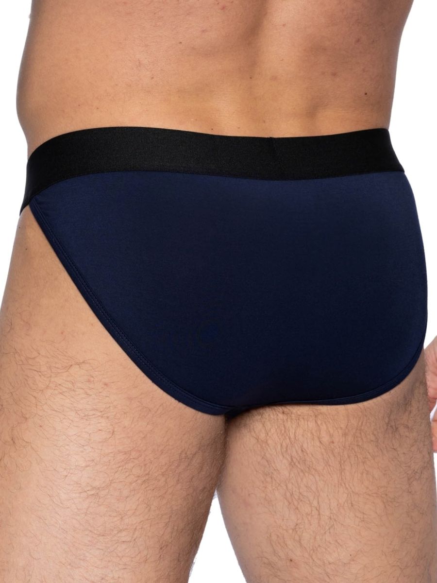 BIKE Athletic Men's Underwear BAS331 Active Jock Brief Color Color Navy