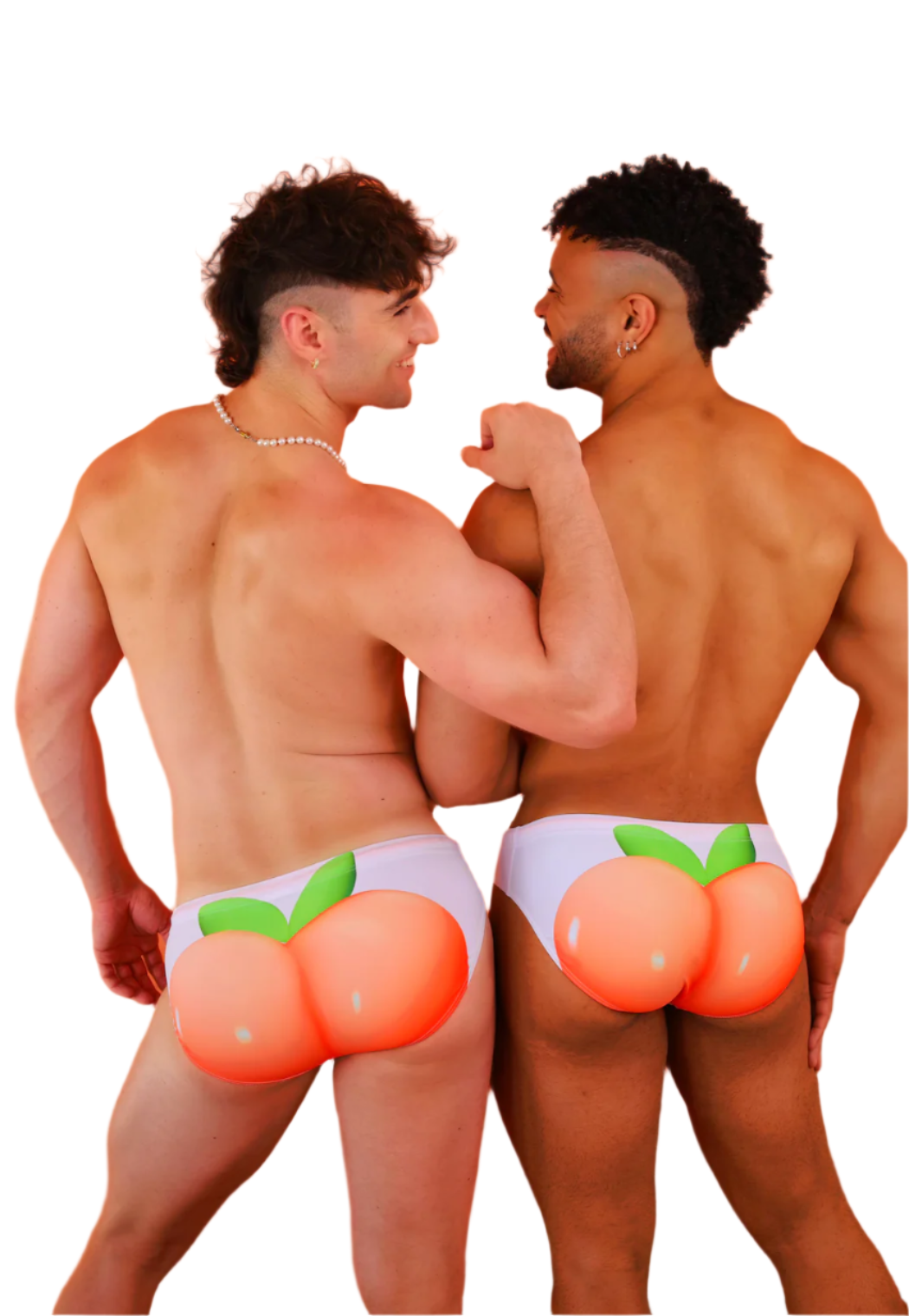 BIG PEACH SWIM BRIEF by IFeelPeachy