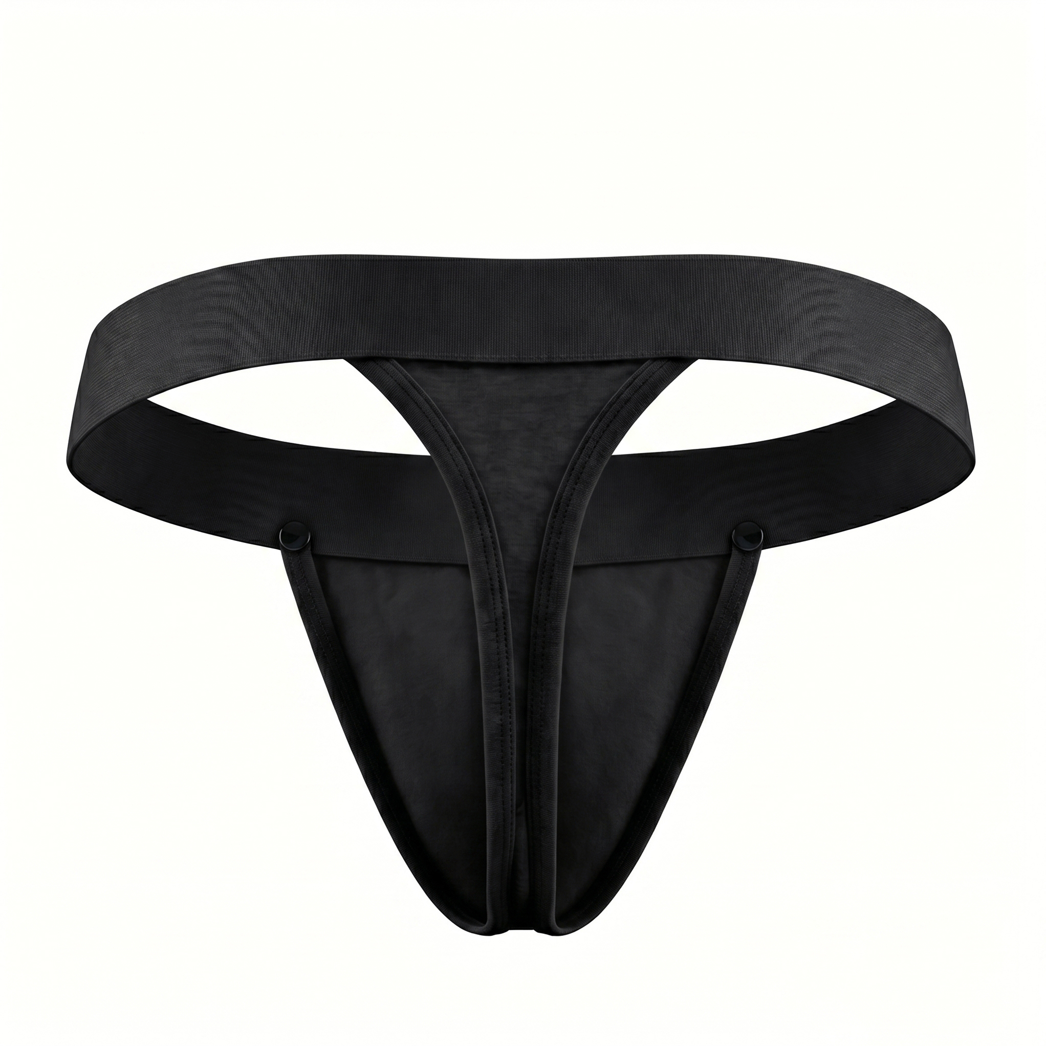 Snap Thong - Black