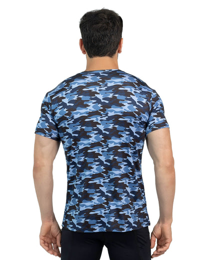 Blue Camo T-shirt - view 3