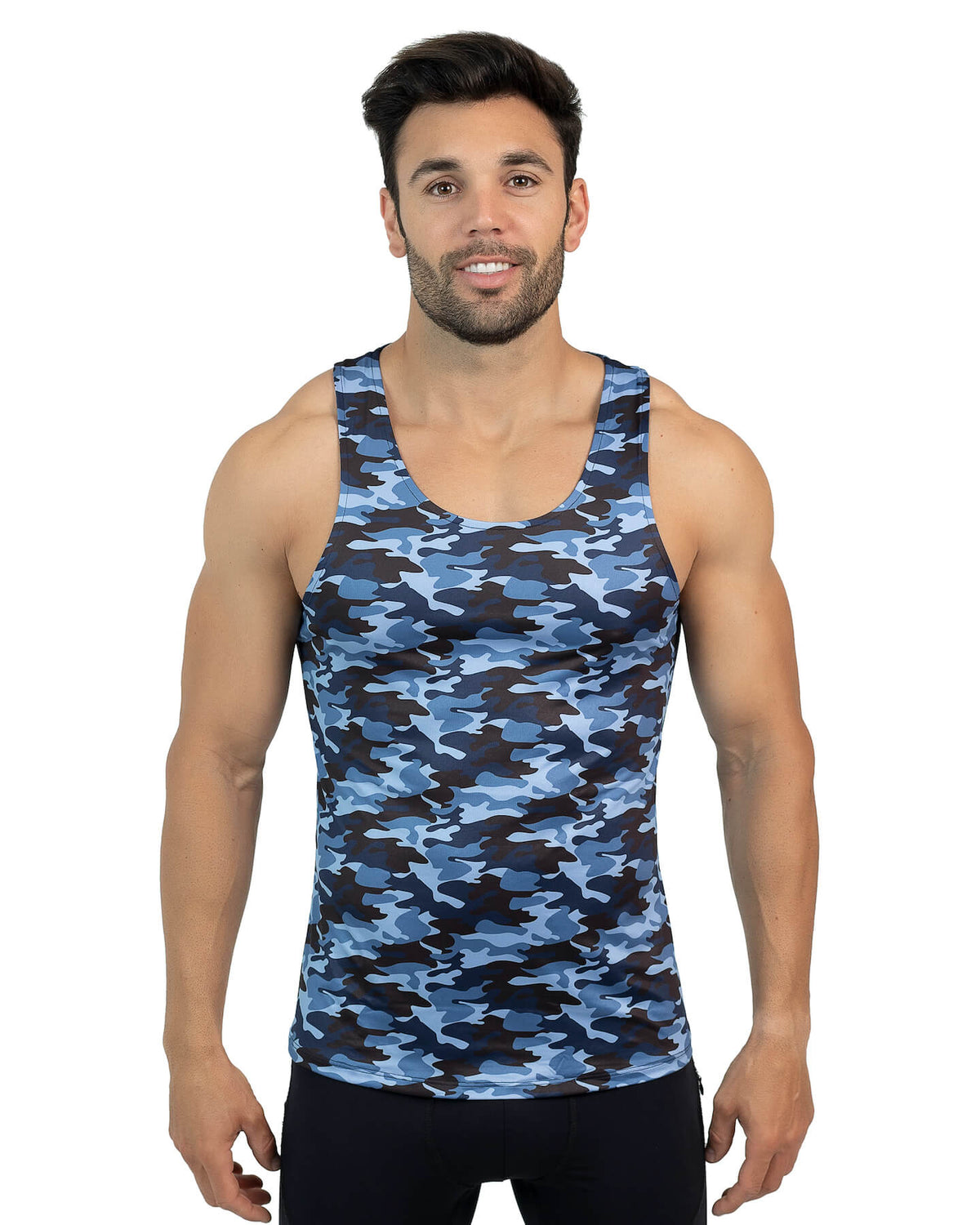 Blue Camo Tank Top - view 1