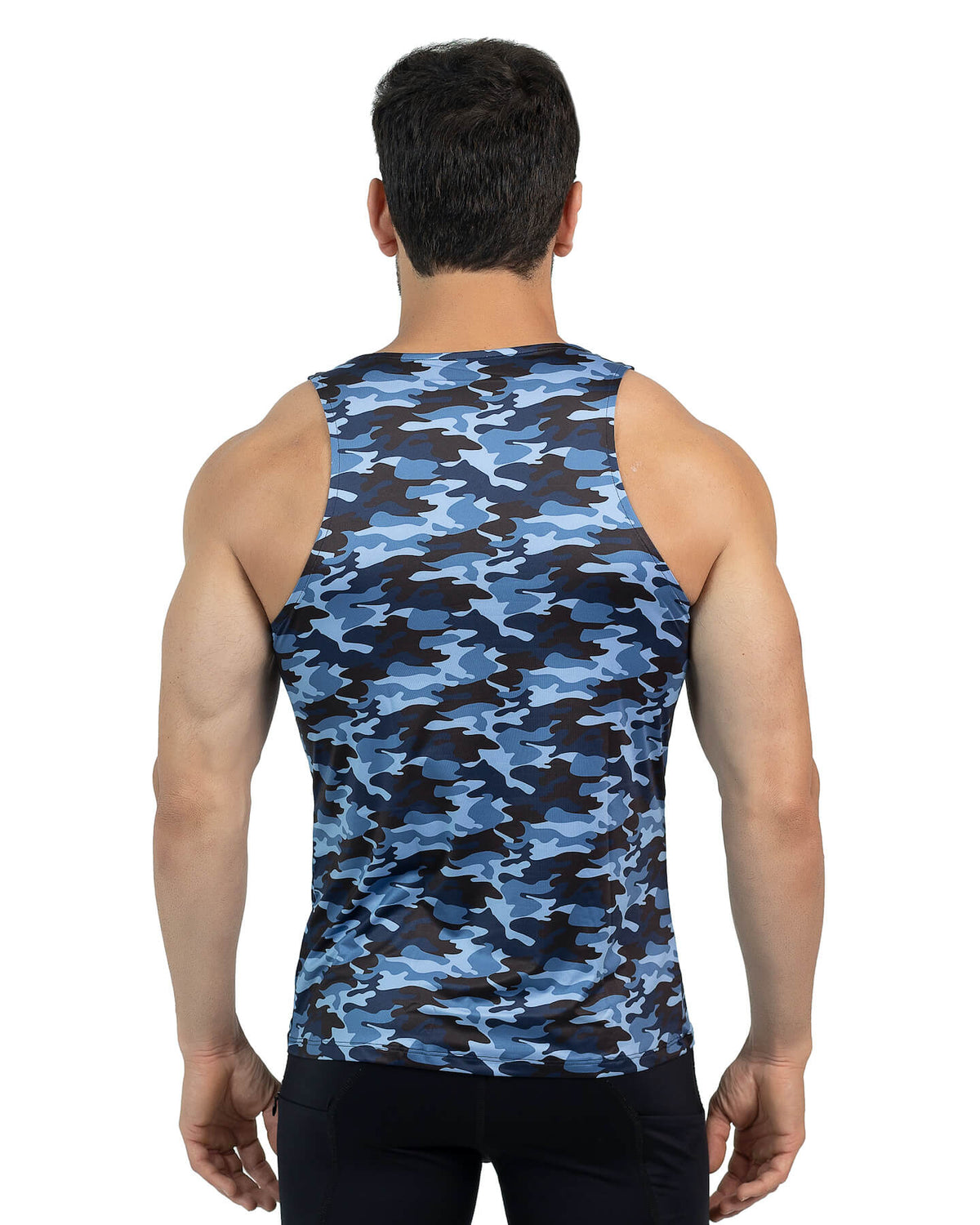 Blue Camo Tank Top - view 3