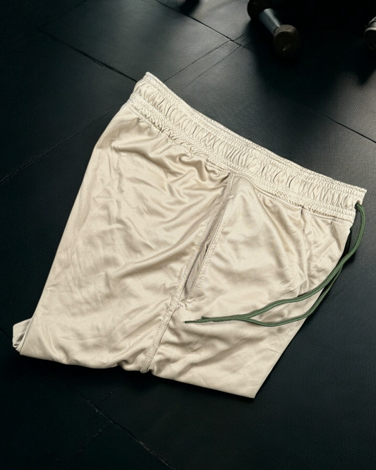 Khaki Gym Shorts