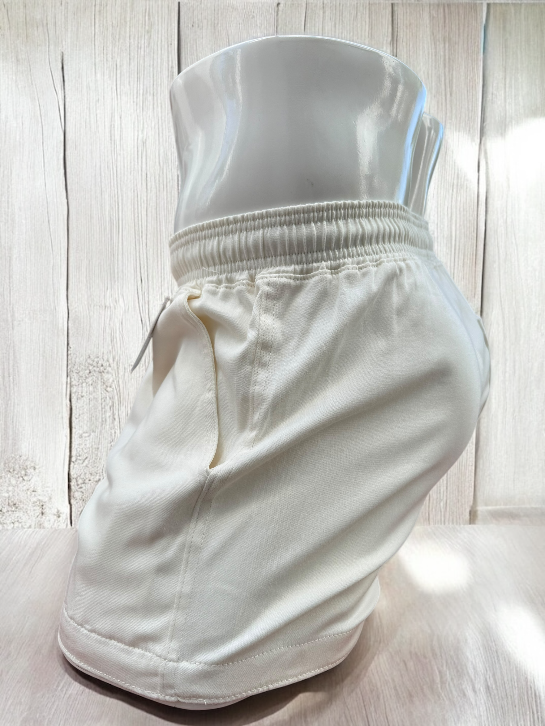 White Drill Shorts 2.5 Inch | MEN SHORTS | BATTYSTA | OUTFAIR | OUTFAIR