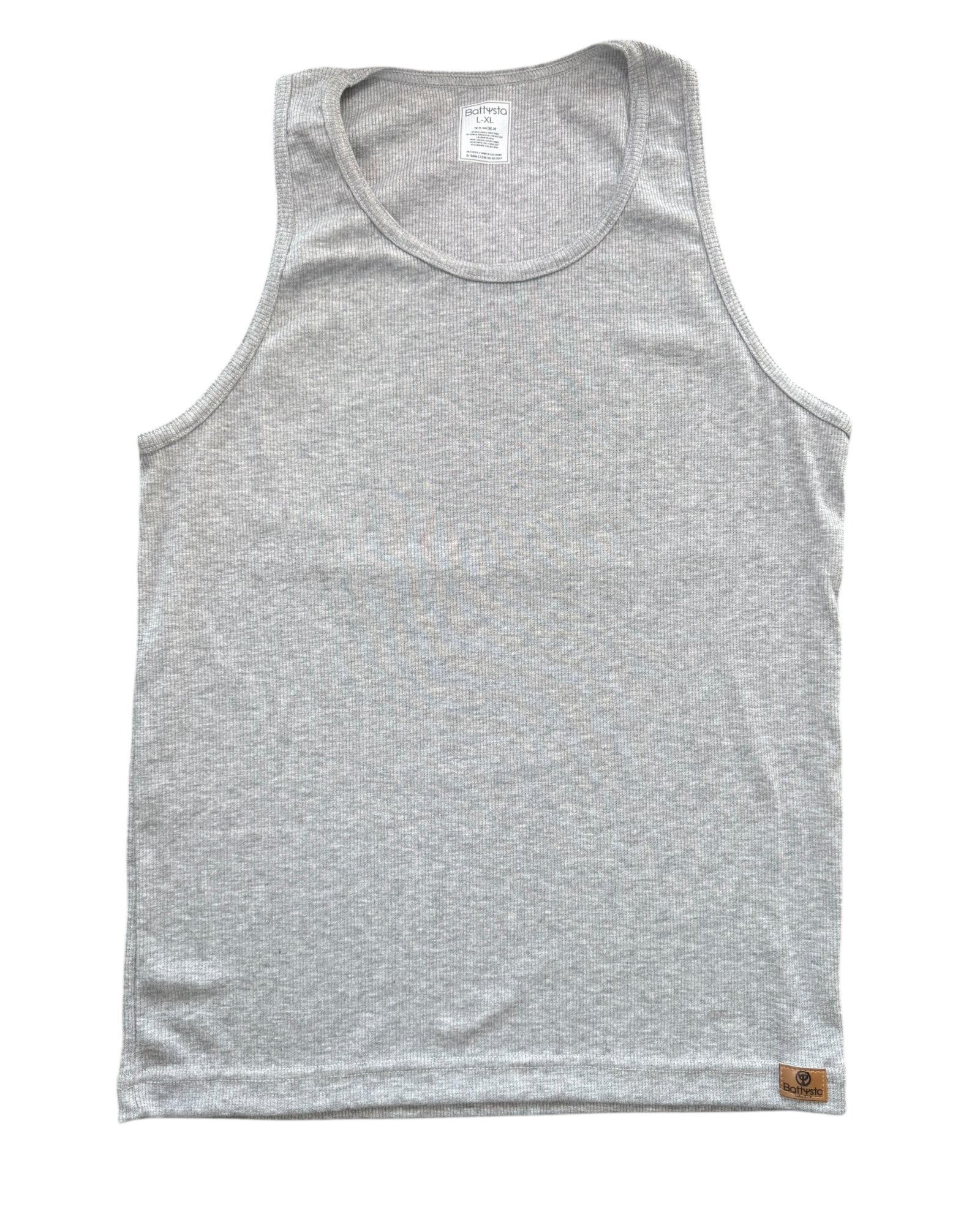Grey Tank Top | MEN TANK TOP | BATTYSTA | OUTFAIR | OUTFAIR