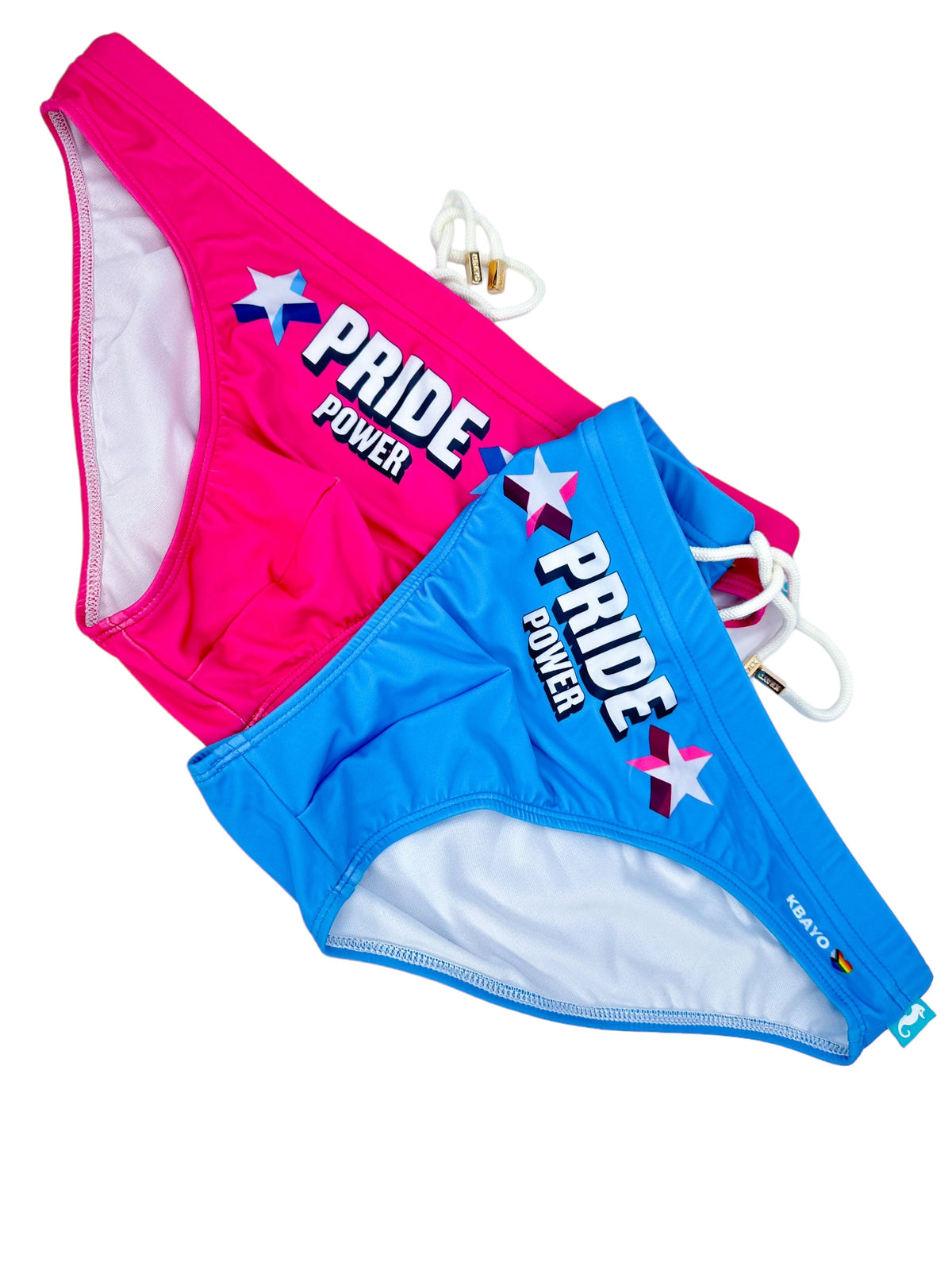 PRIDE POWER Light Blue Swimsuit | MEN SWIMWEAR | KBAYO | OUTFAIR | OUTFAIR
