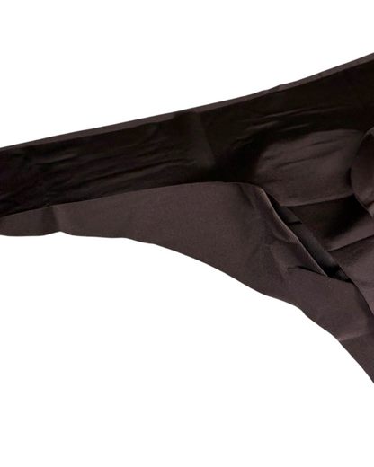 Ethereal Luxe Thong Dark Coffee | MEN UNDERWEAR | ETHAN UNDERWEAR | OUTFAIR | OUTFAIR