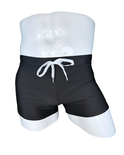 Basic Black Square Cut | MEN SWIMWEAR | LAVISH NY | OUTFAIR | OUTFAIR
