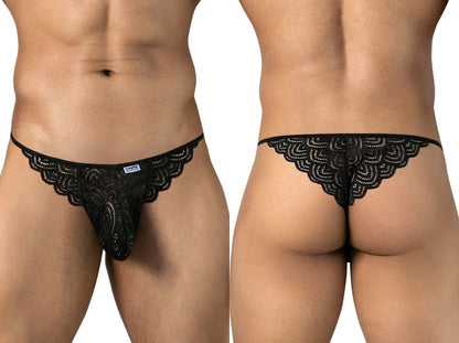 Seductive Black Lace Brief - view 1