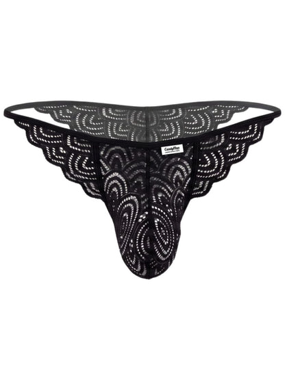 Seductive Black Lace Brief - view 5