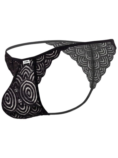 Seductive Black Lace Brief - view 7