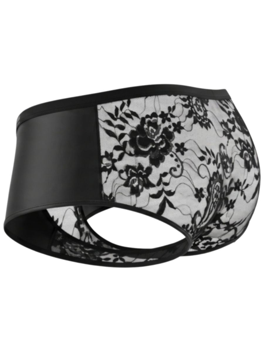 Seductive Black Lace Trunk - view 7