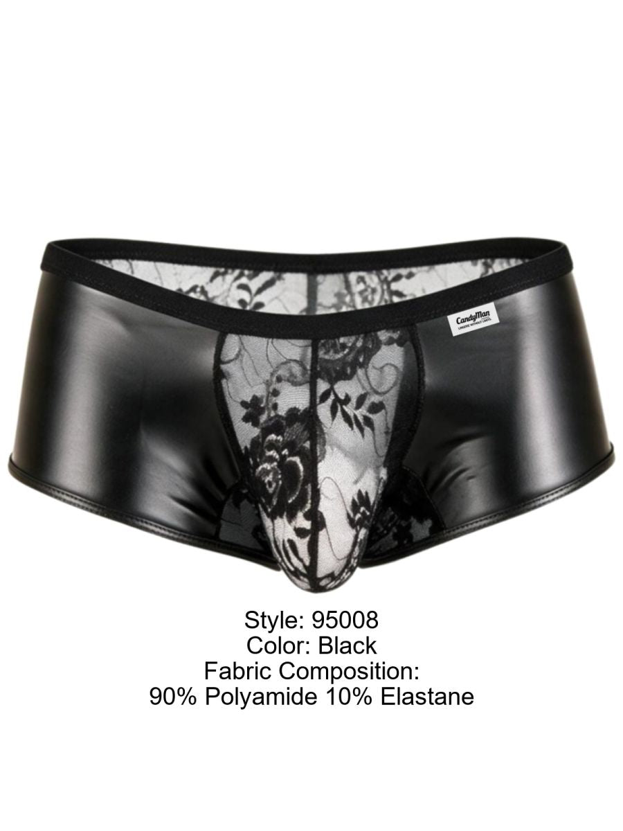 Seductive Black Lace Trunk - view 8