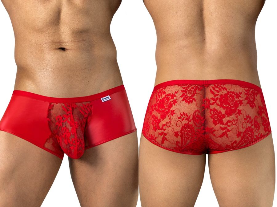 Seductive Red Lace Trunk - view 1