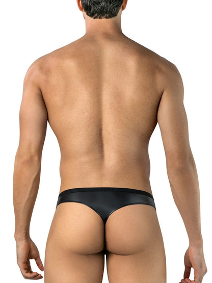 Seductive Black Lace Thong - view 3