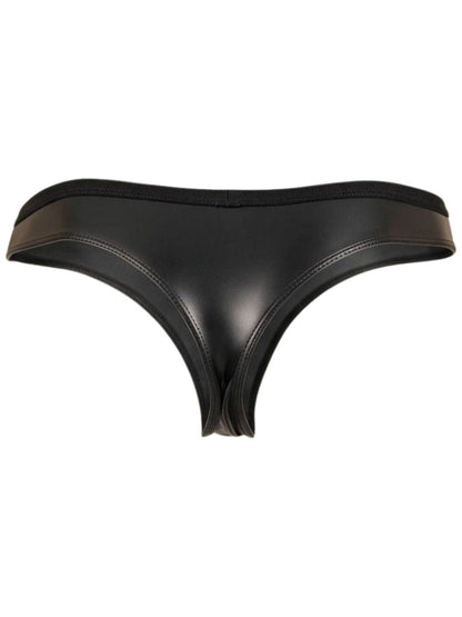 Seductive Black Lace Thong - view 6