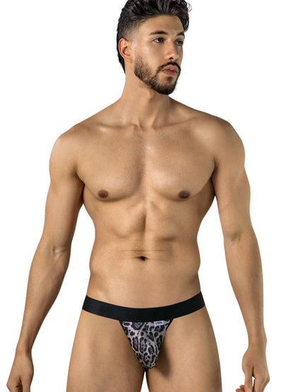 Wild Microfiber Print Leopard Jockstrap - view 2