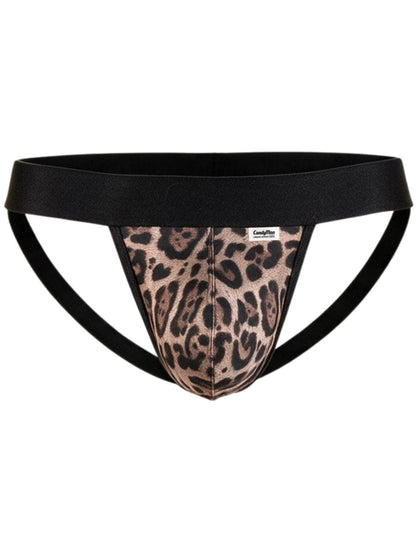Wild Microfiber Print Leopard Jockstrap - view 5