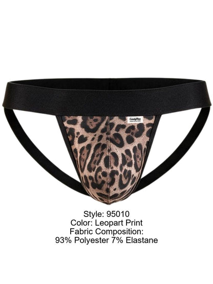 Wild Microfiber Print Leopard Jockstrap - view 8