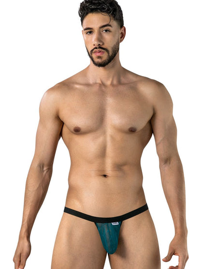 Emerald Mesh Thong - view 2