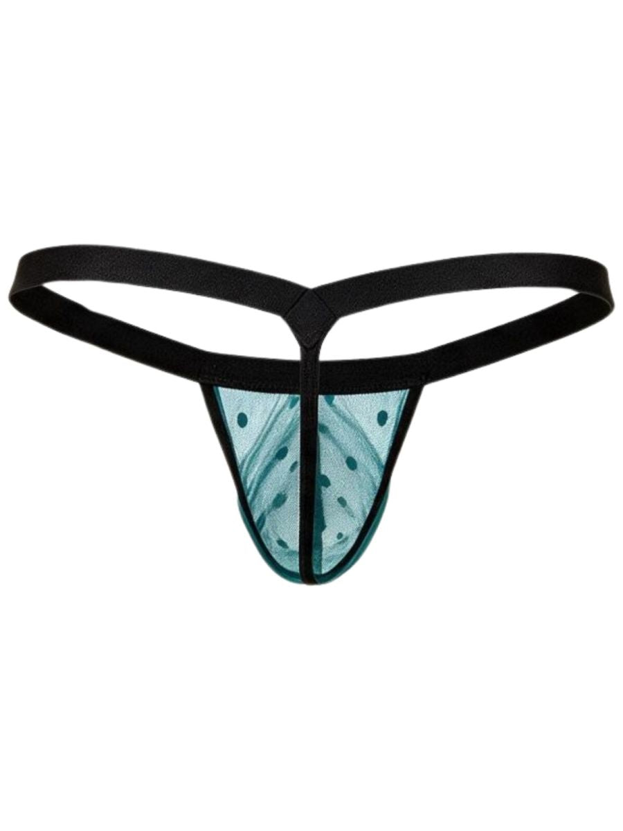 Emerald Mesh Thong - view 6