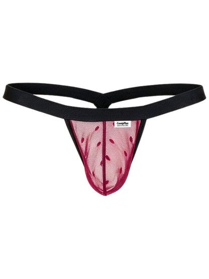 Wine Mesh Thong - view 5