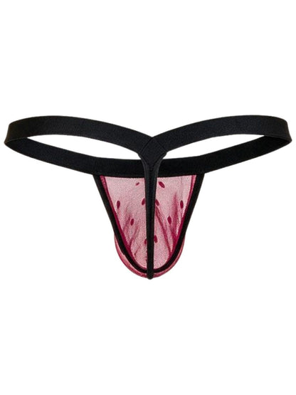 Wine Mesh Thong - view 6