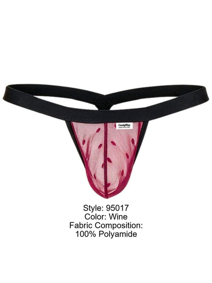 Wine Mesh Thong - view 8