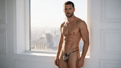Mini Animal Print G-String - view 9