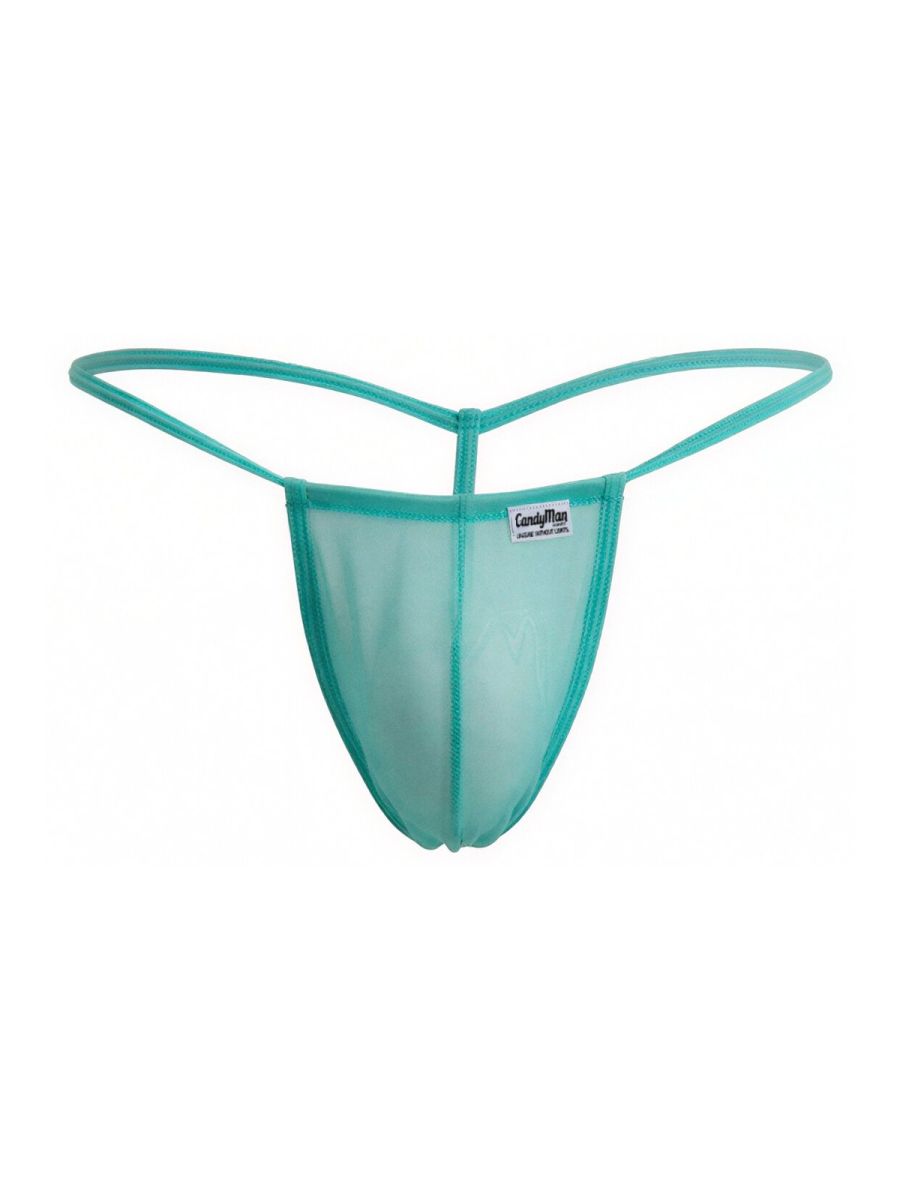 Mini Aqua Mesh G-String - view 5