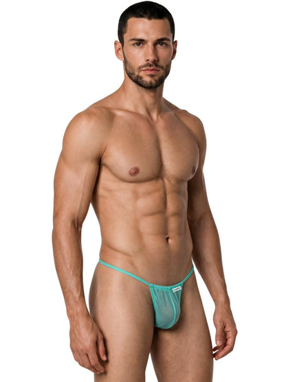 Mini Aqua Mesh G-String - view 4