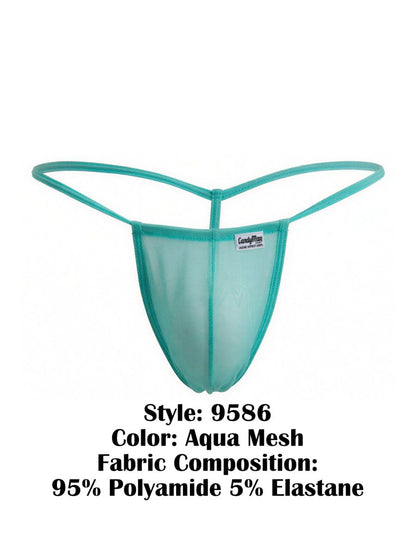 Mini Aqua Mesh G-String - view 8