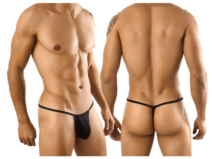 CandyMan Men's G-String Thong - Black