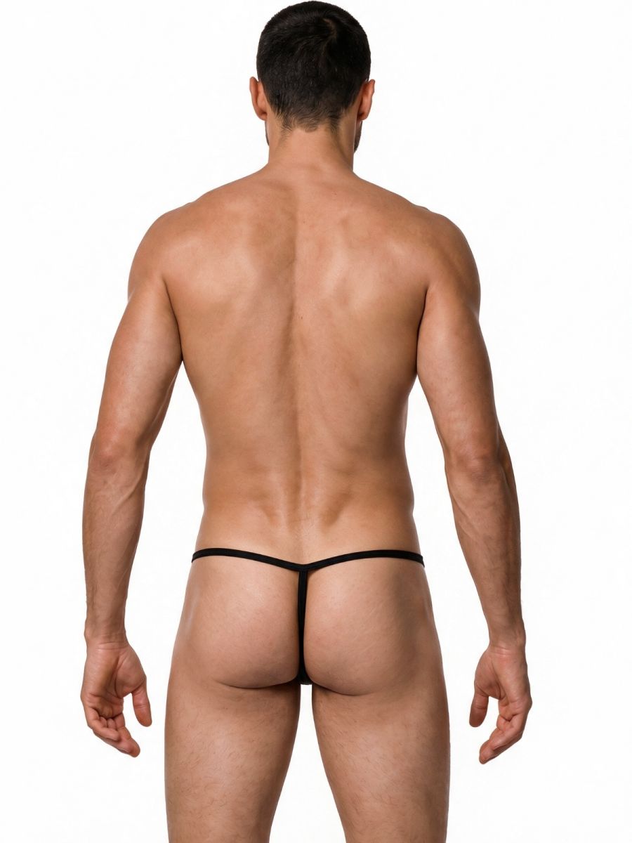 CandyMan 9586 Men's Underwear Mini G-String Color Black