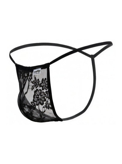 Mini Black G-String - view 17