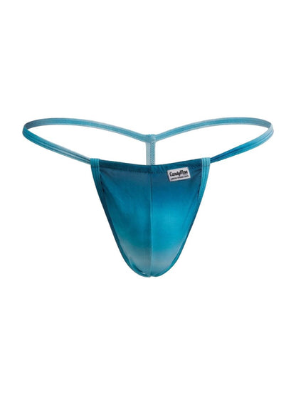 CandyMan 9586 Men's Underwear Mini G-String Color Blue Print - view 5