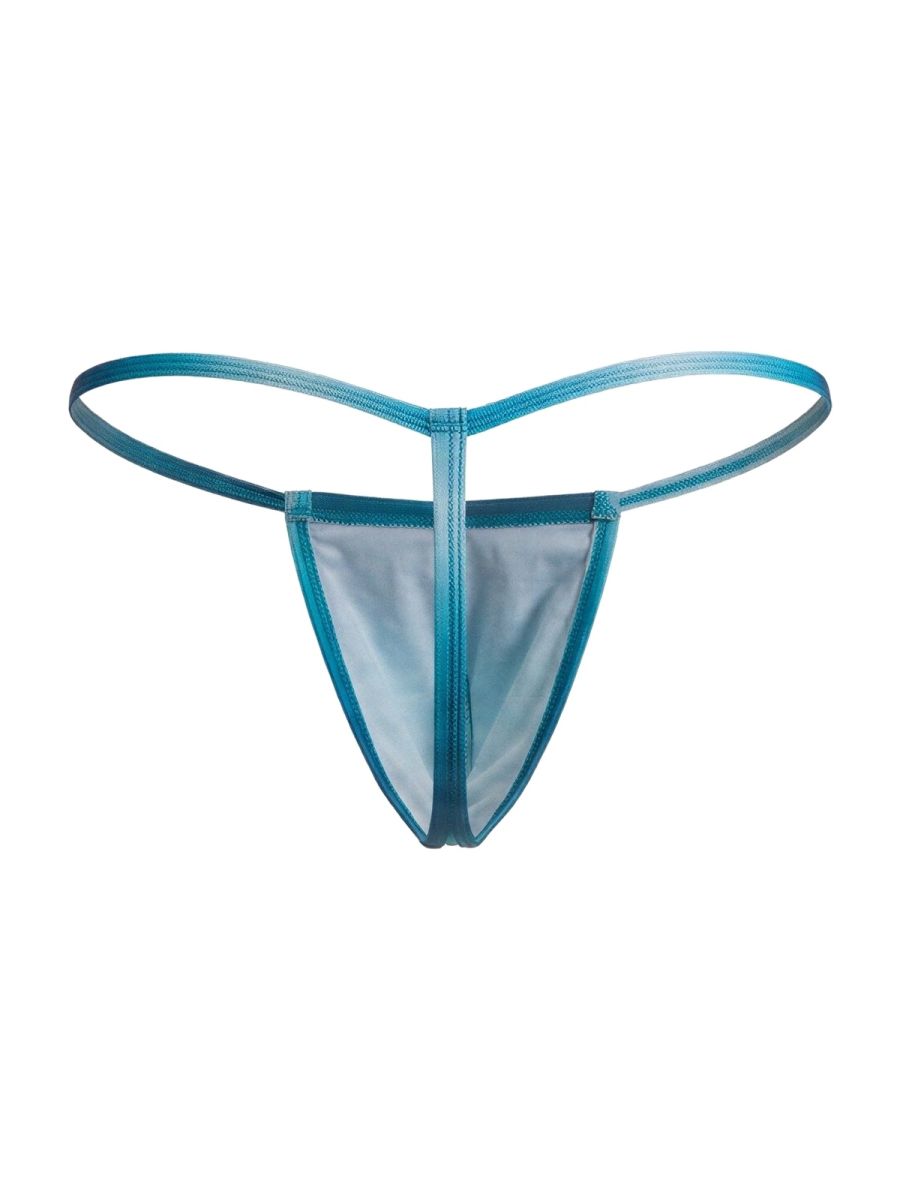 CandyMan 9586 Men's Underwear Mini G-String Color Blue Print - view 6