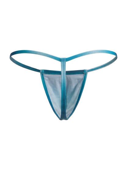 CandyMan 9586 Men's Underwear Mini G-String Color Blue Print - view 6