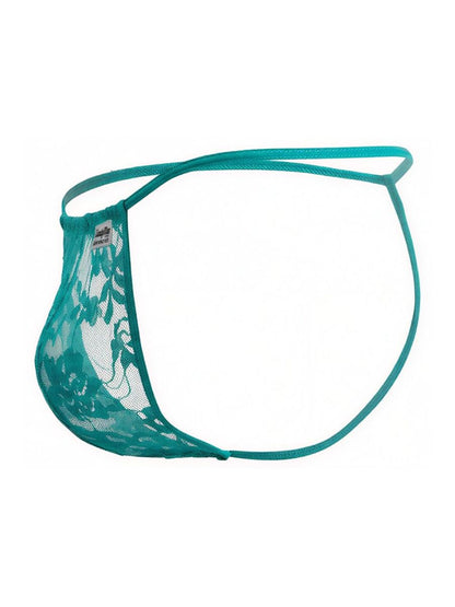 Mini Jade Lace G-String - view 7