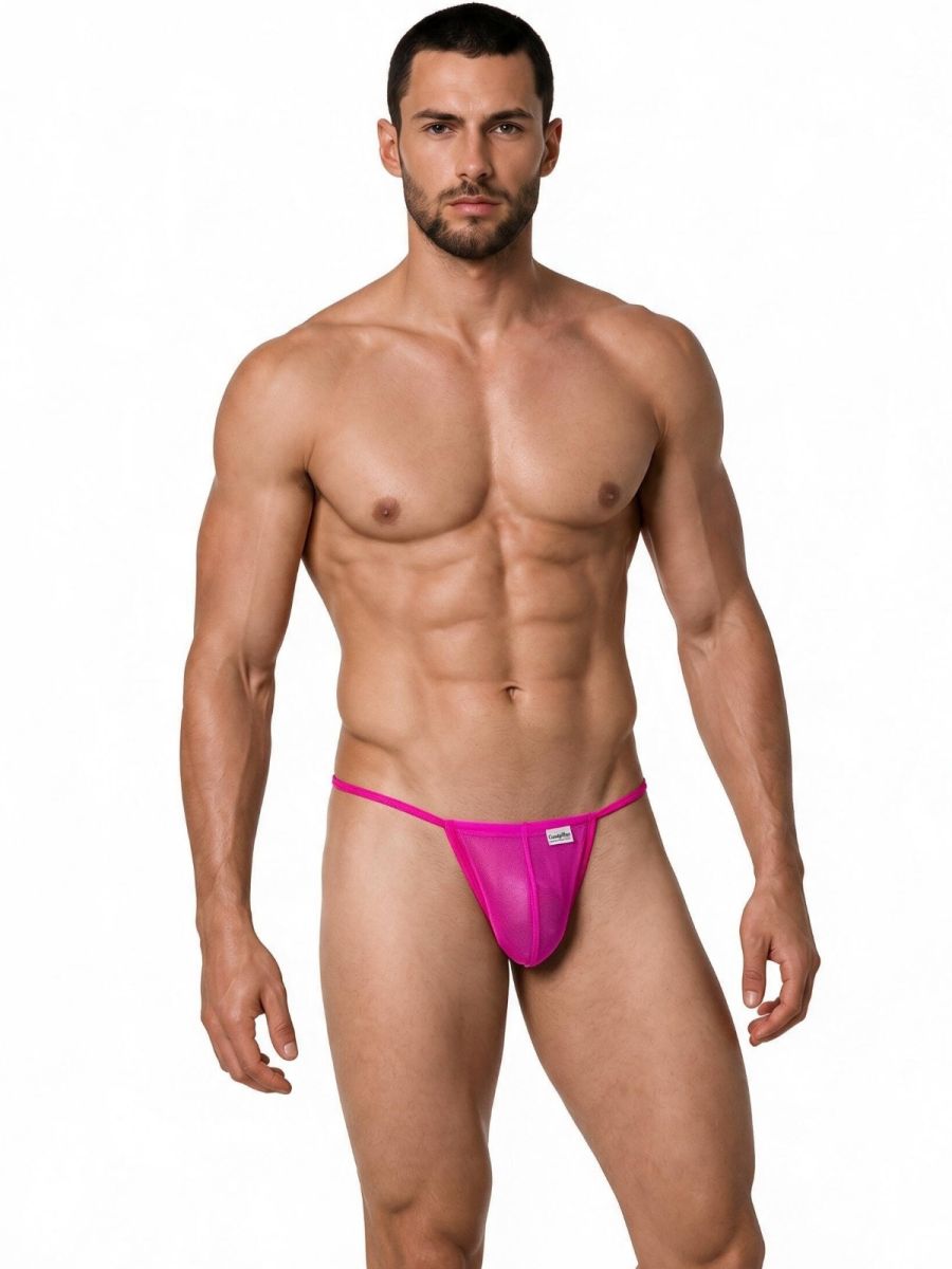 Mini Magenta G-String - view 12