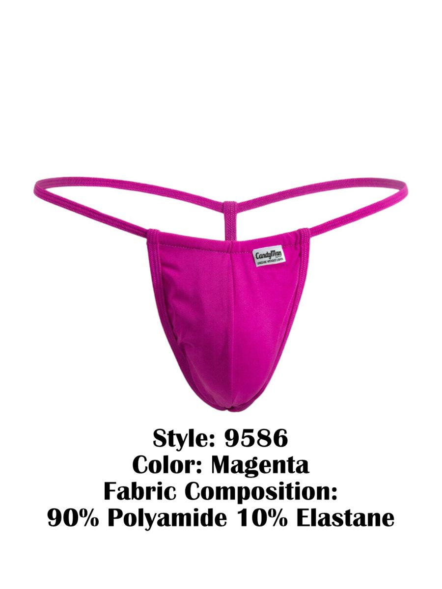 Mini Magenta G-String - view 8