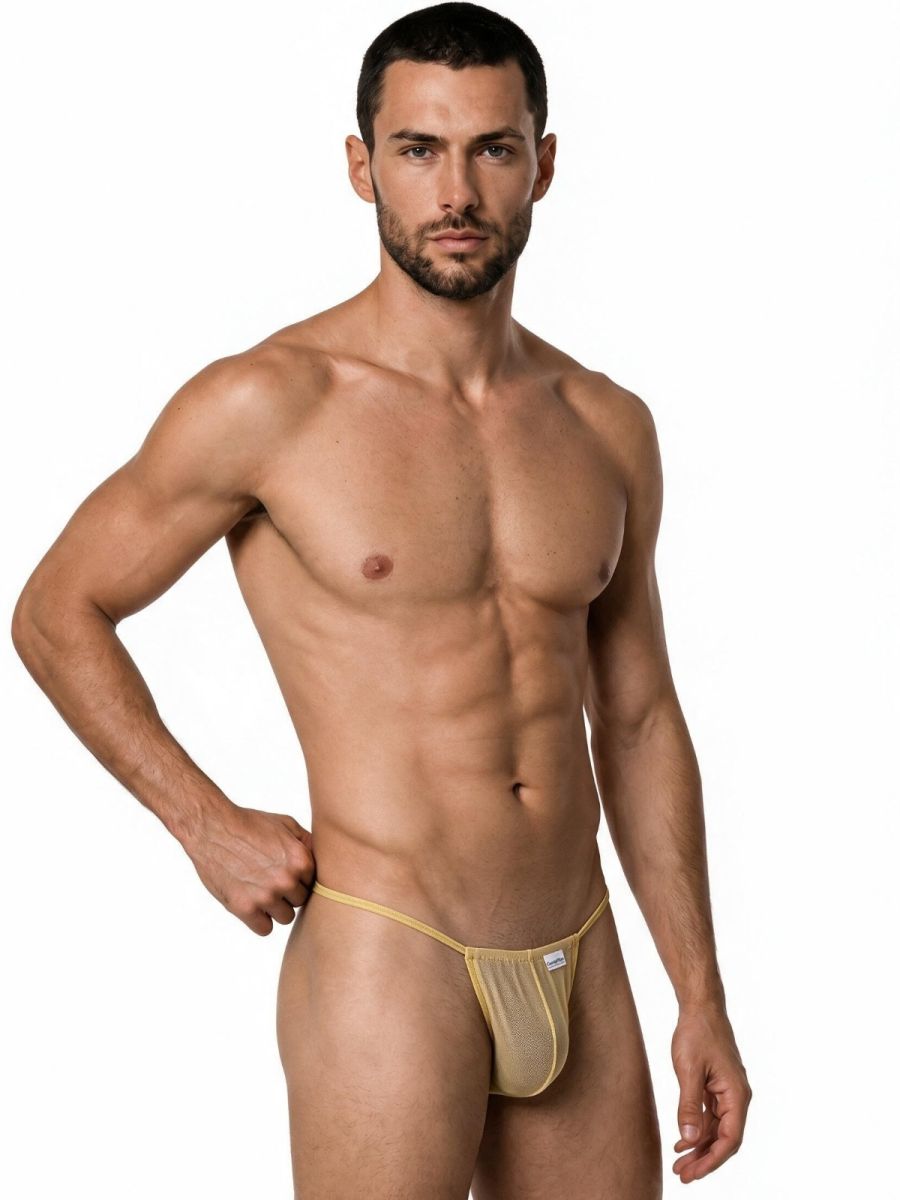 Mini Mocca Mesh G-String - view 4