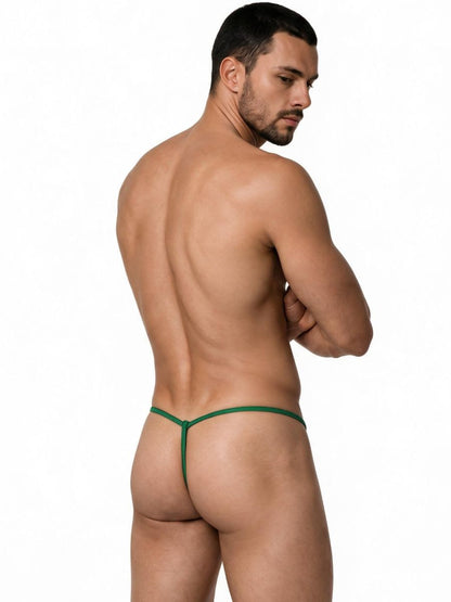 Mini Nature Green G-String - view 3