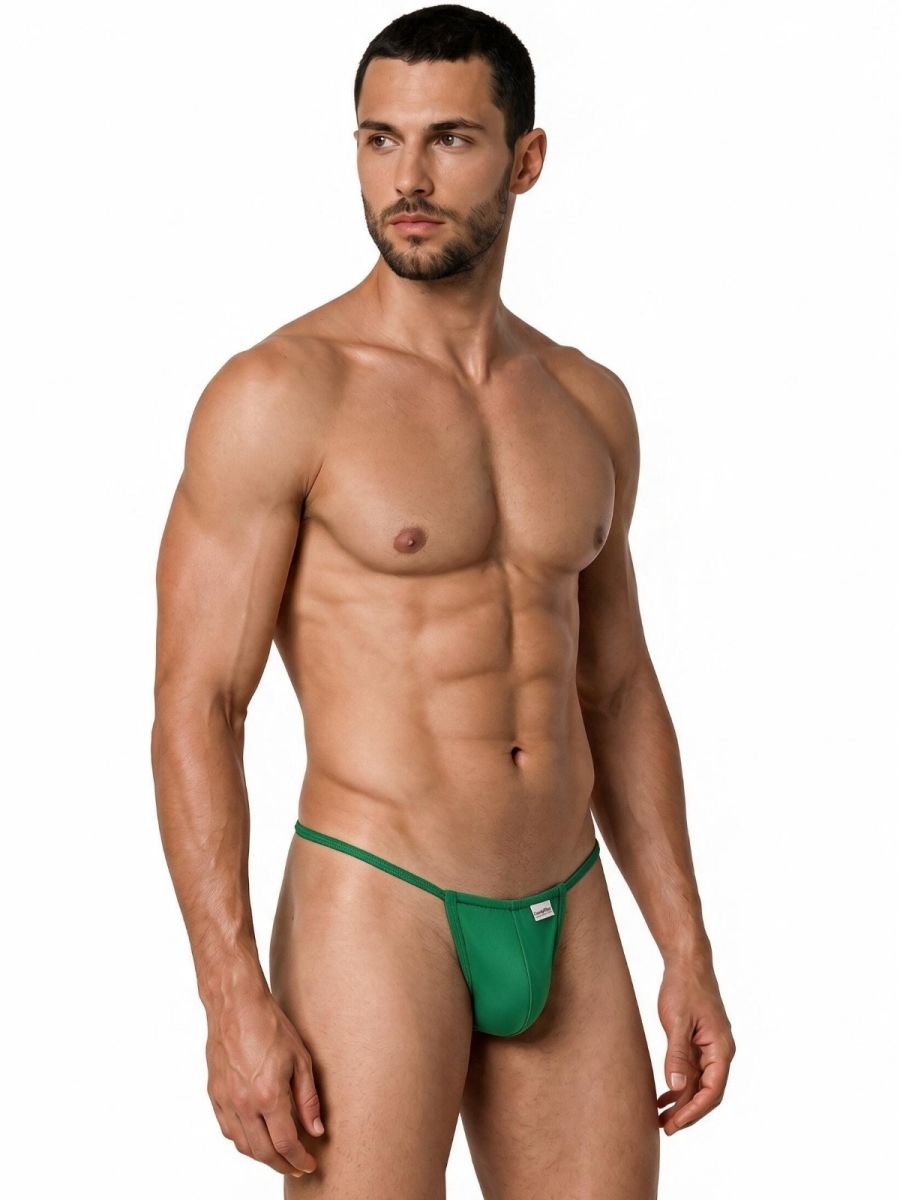 Mini Nature Green G-String - view 4