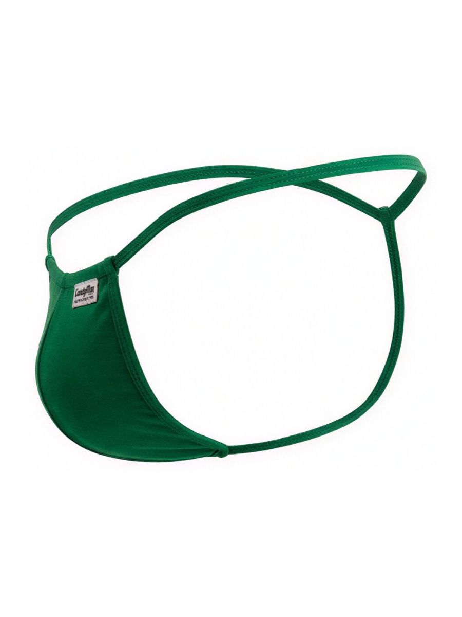 Mini Nature Green G-String - view 7
