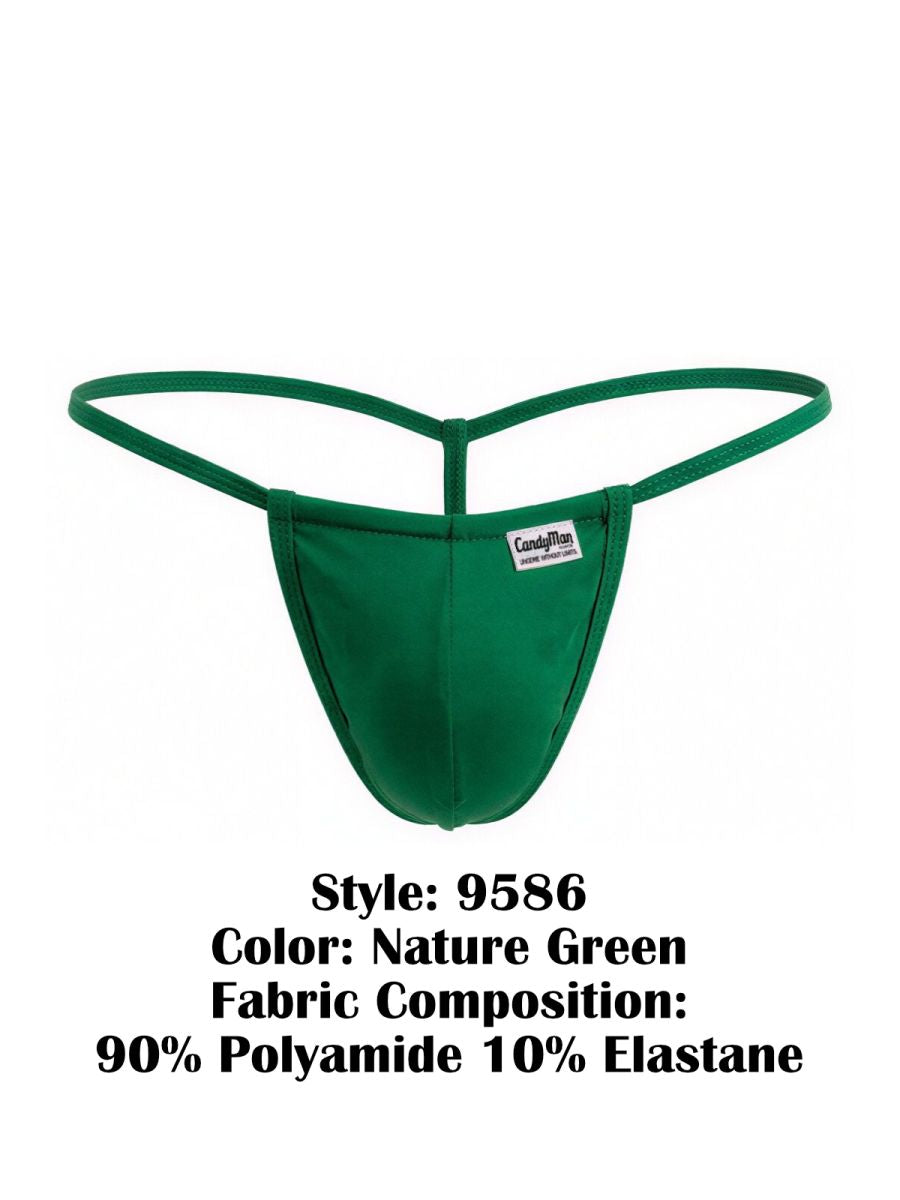 Mini Nature Green G-String - view 8