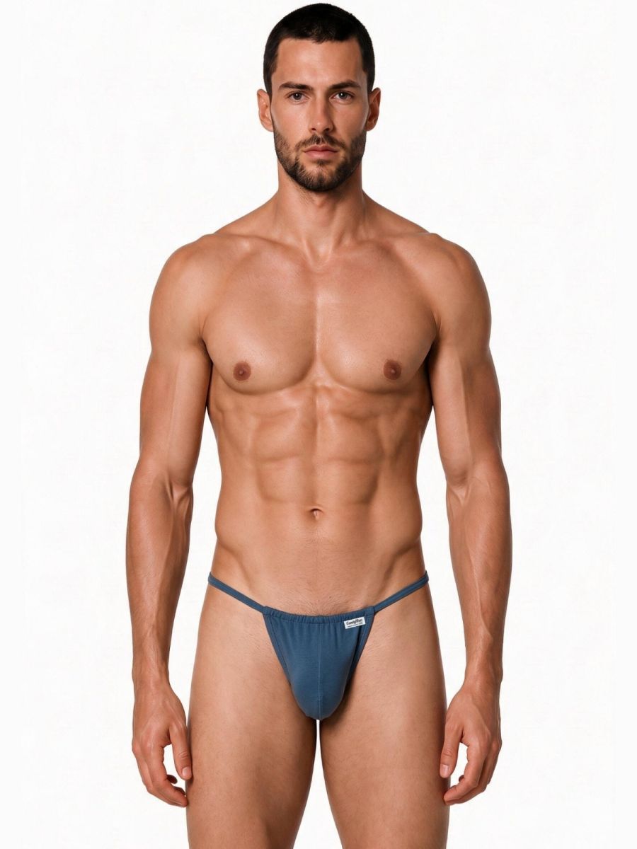 Mini Petrol Blue G-String - view 2