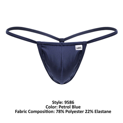 Mini Petrol Blue G-String - view 8