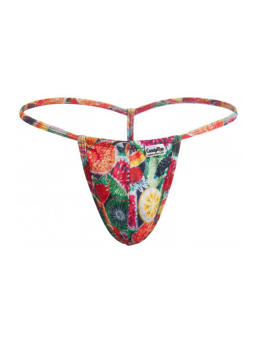 Mini Printed Fruits G-String - view 5